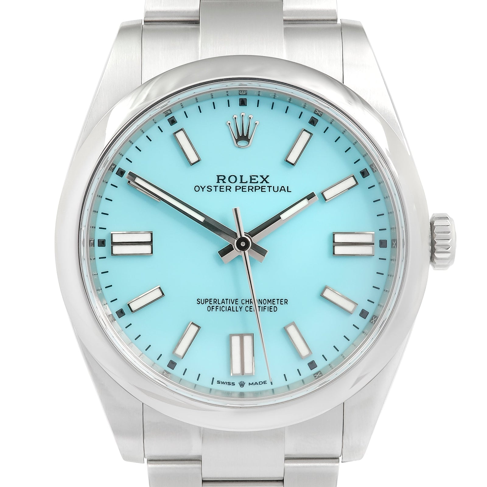 Rolex Oyster Perpetual Tiffany Blue 124300