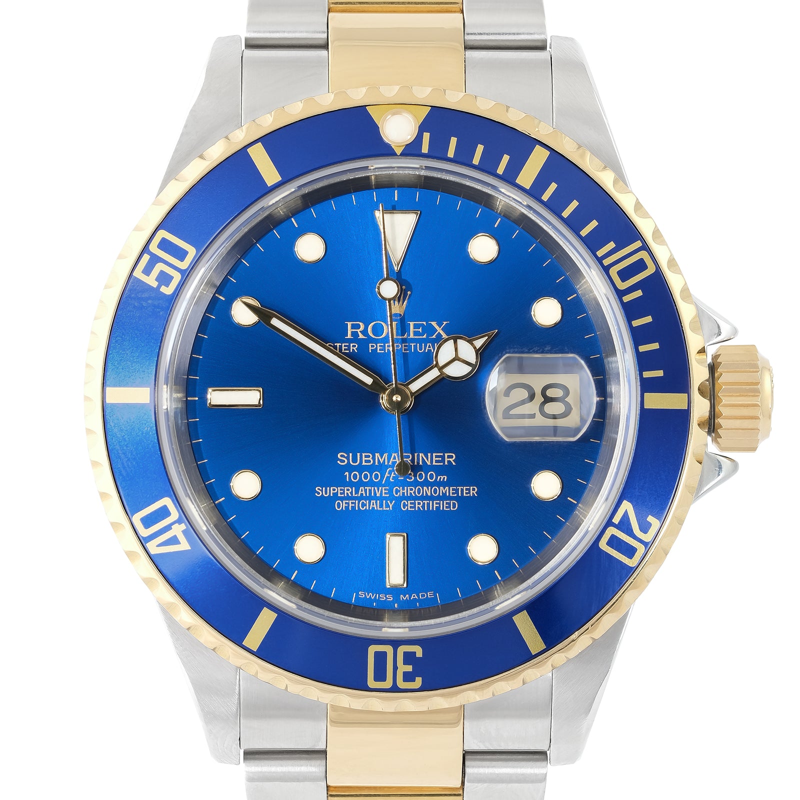 Rolex Submariner Bi-Metal 16613T