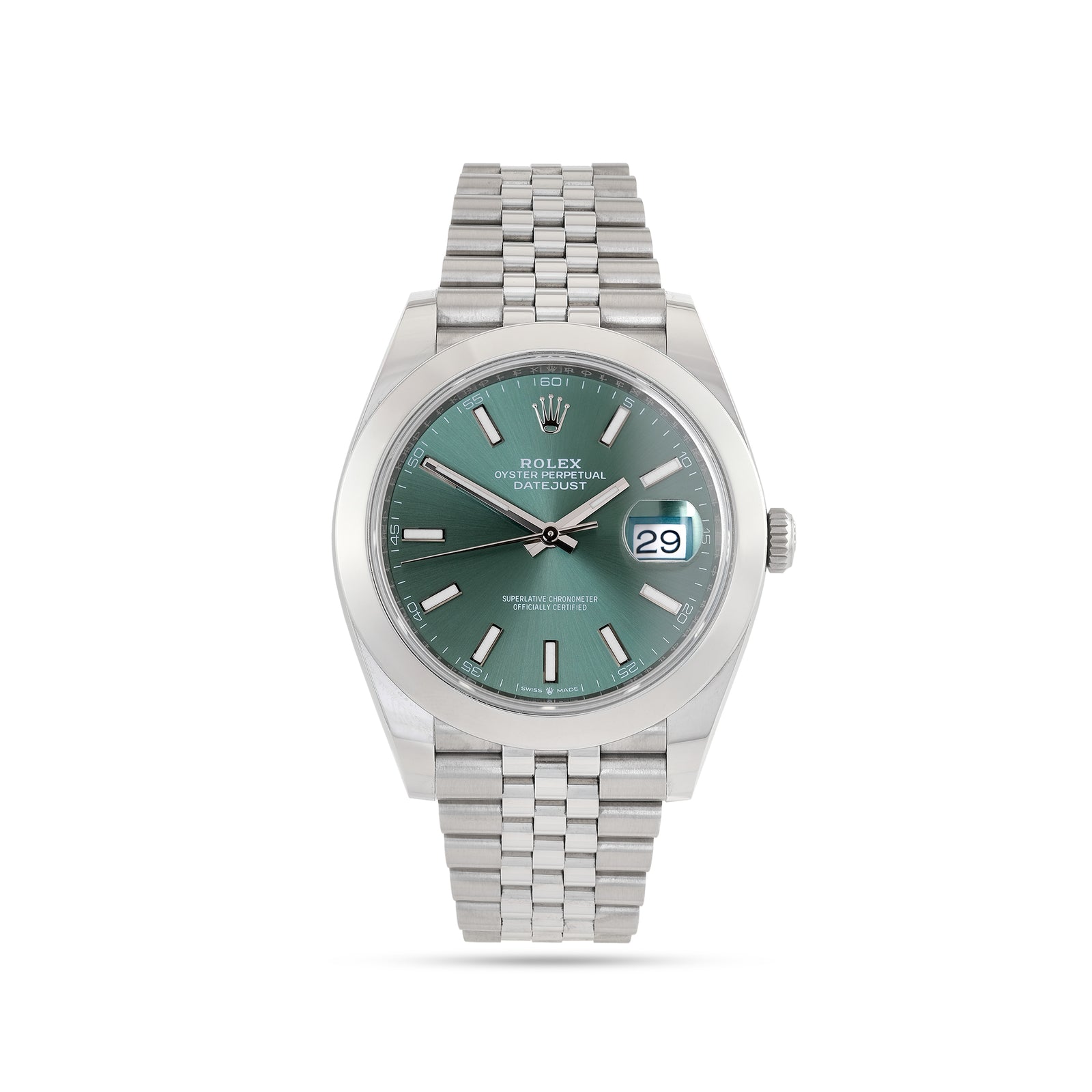 Rolex Datejust 41 126300 Mint Green