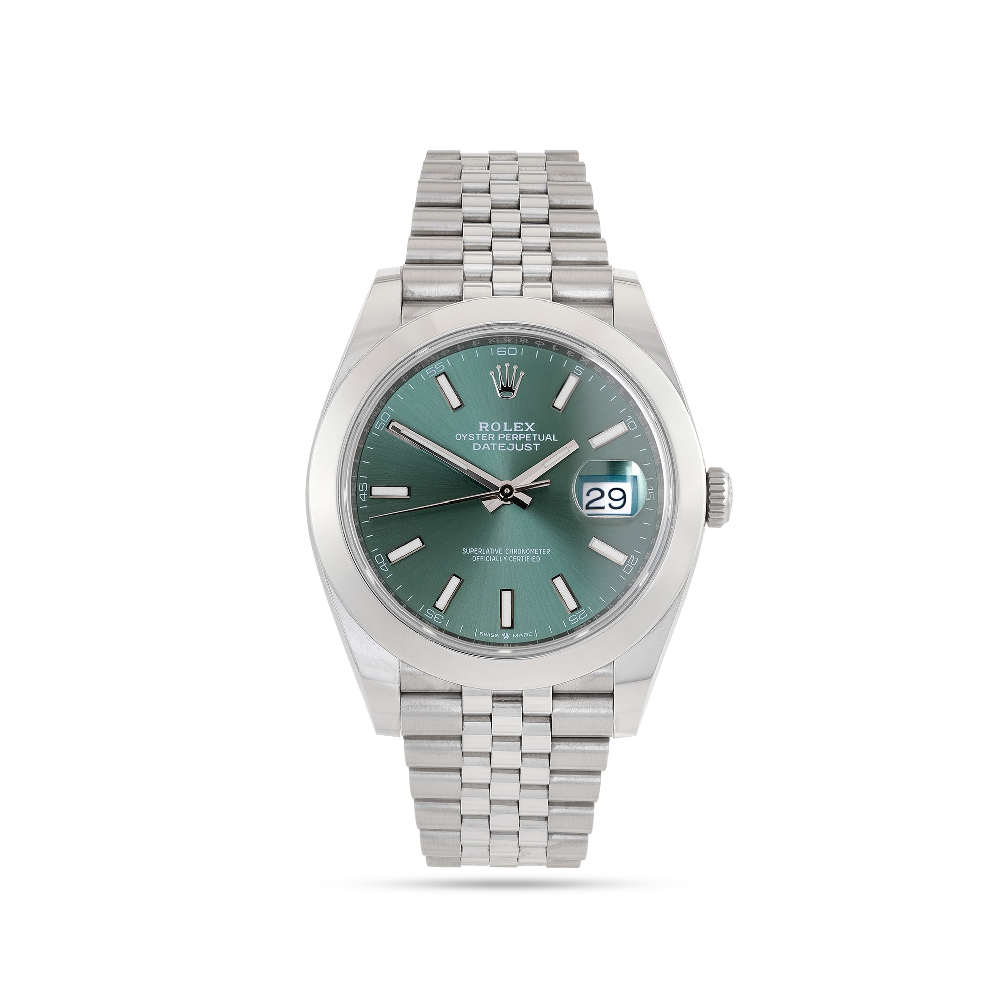 Rolex Datejust 41 126300 Mint Green