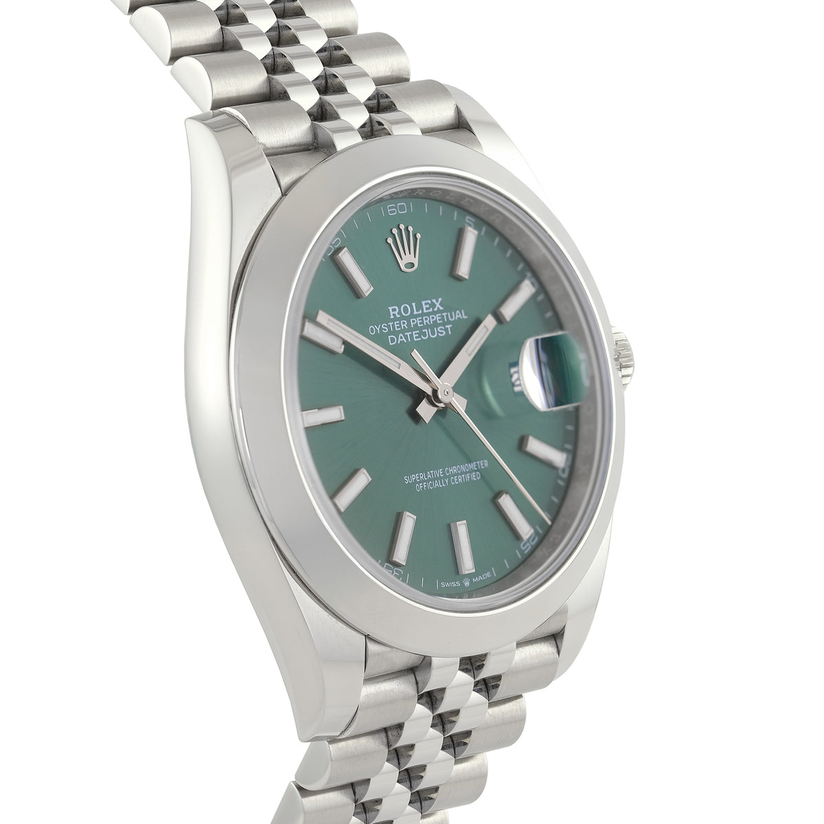 Rolex Datejust 41 126300 Mint Green