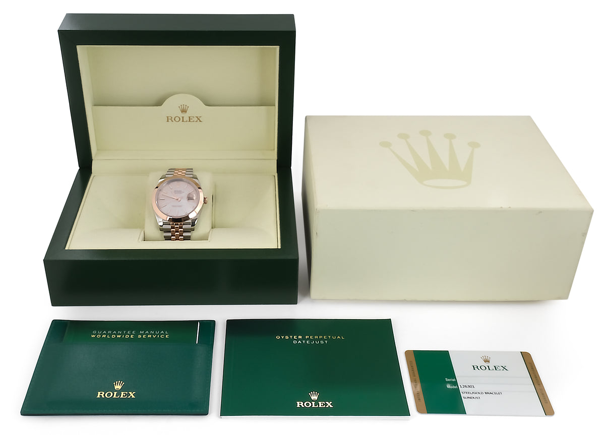 Rolex Datejust 41 126301 Box shot