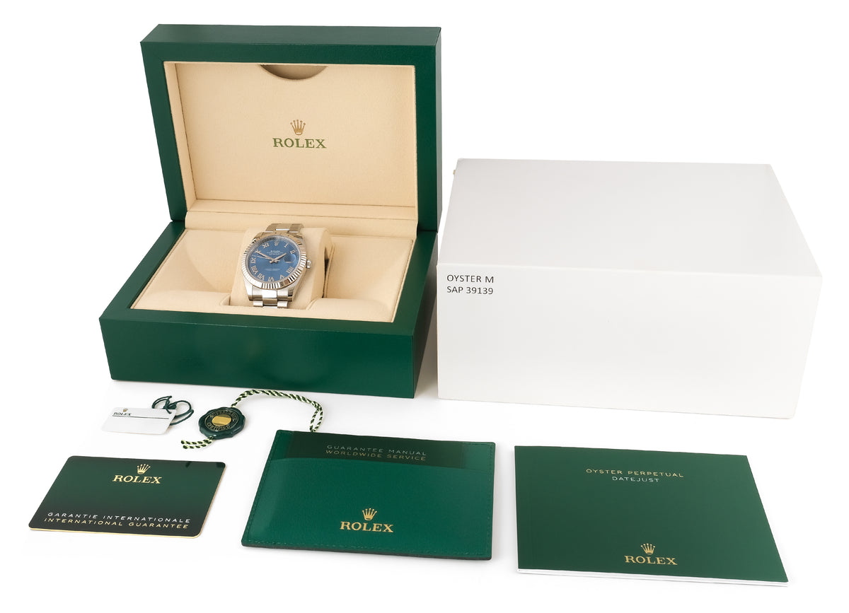 Rolex Datejust 41 126334 'Azzurro Blue'