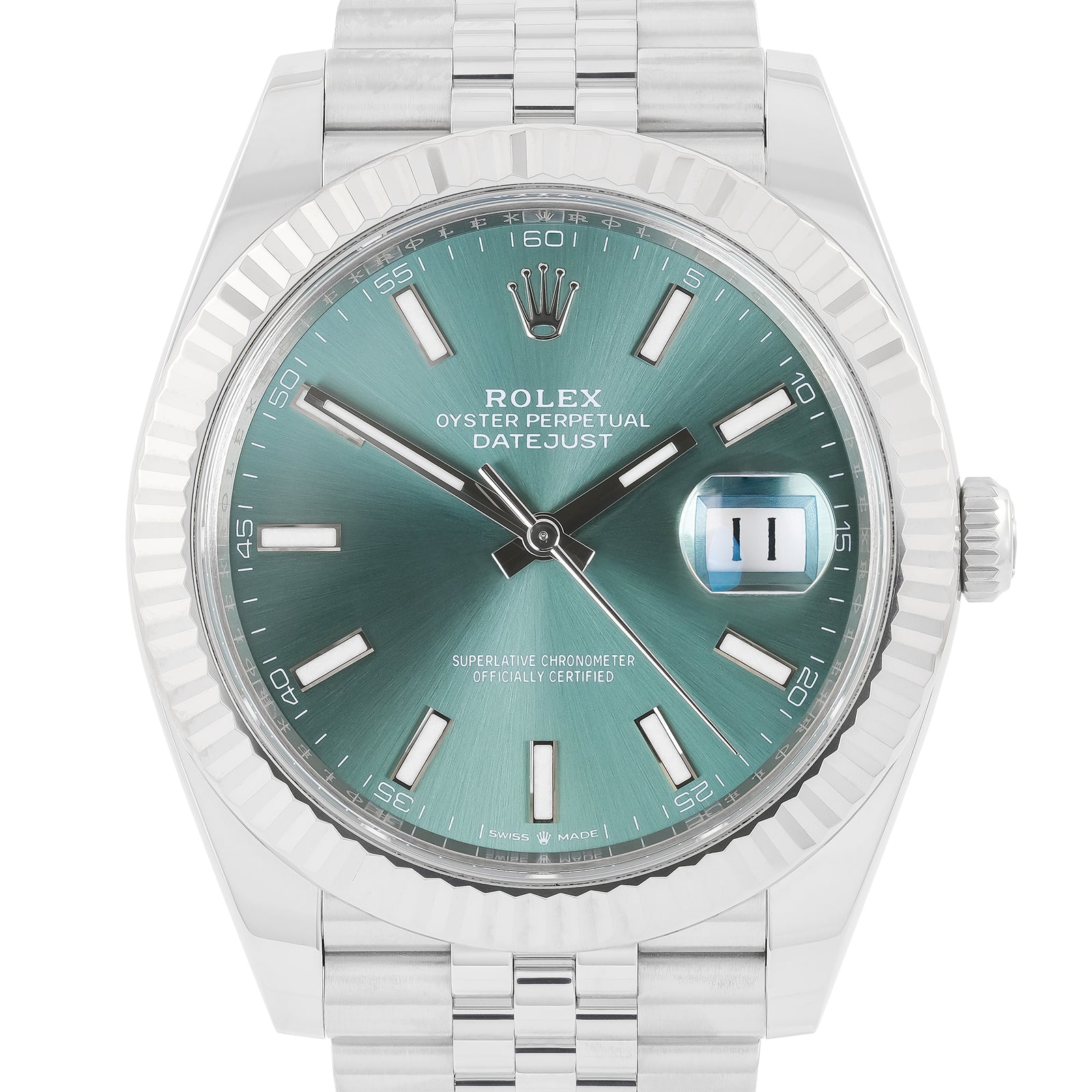 Rolex Datejust 41 126334 'Mint Green'