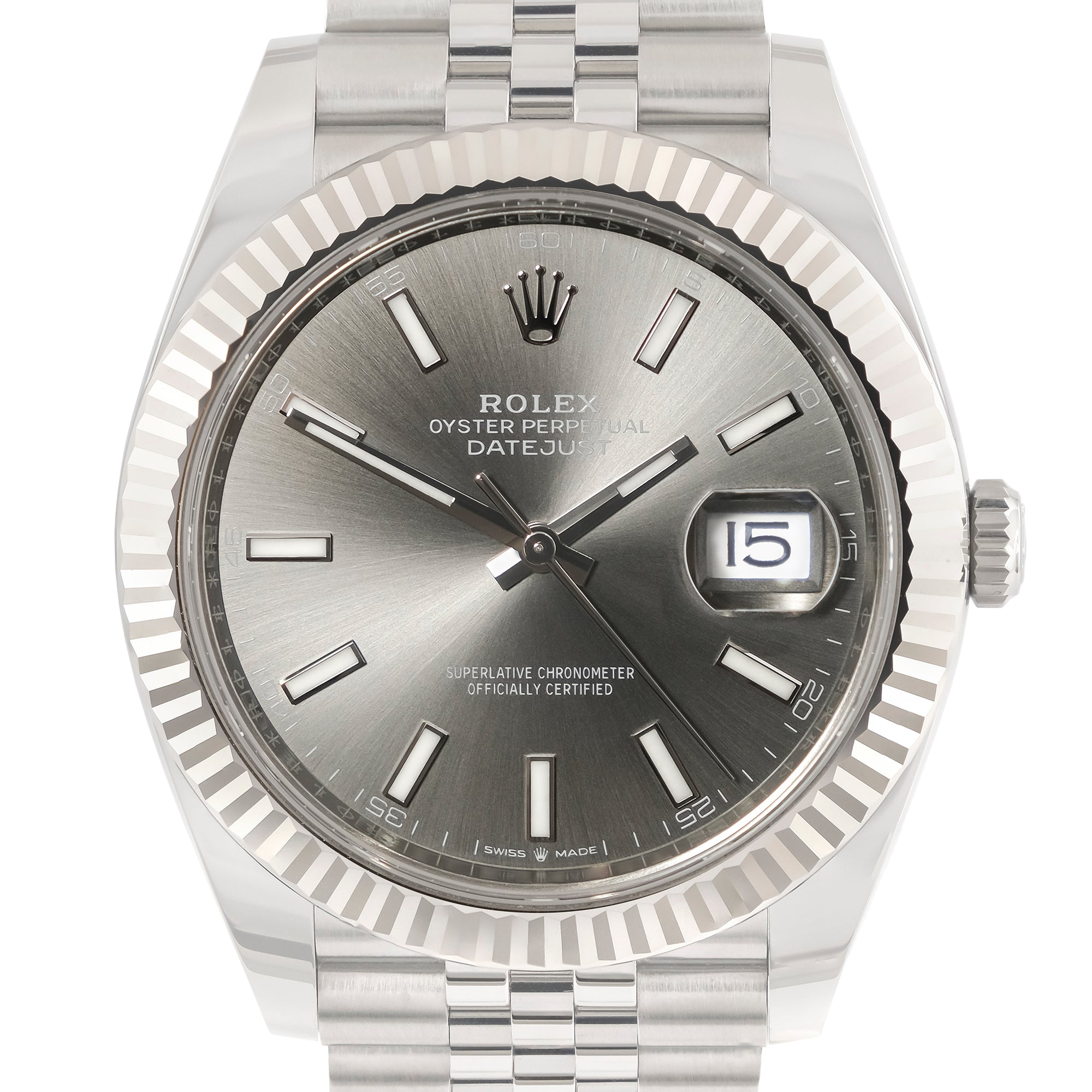 Rolex Datejust 41 126334 Rhodium