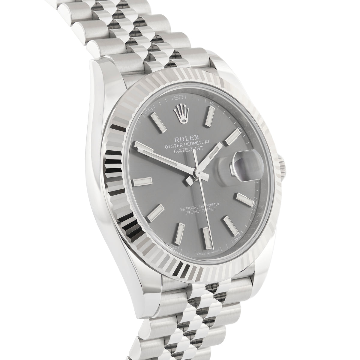 Rolex Datejust 41 126334 Rhodium