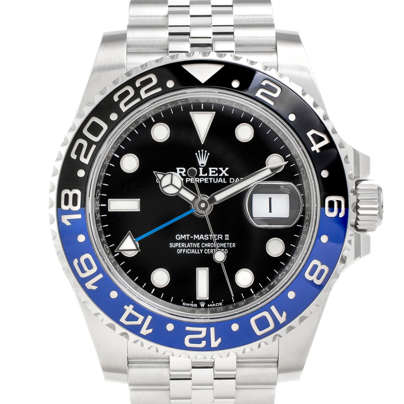 Rolex GMT Master II 'Batgirl' 126710BLNR