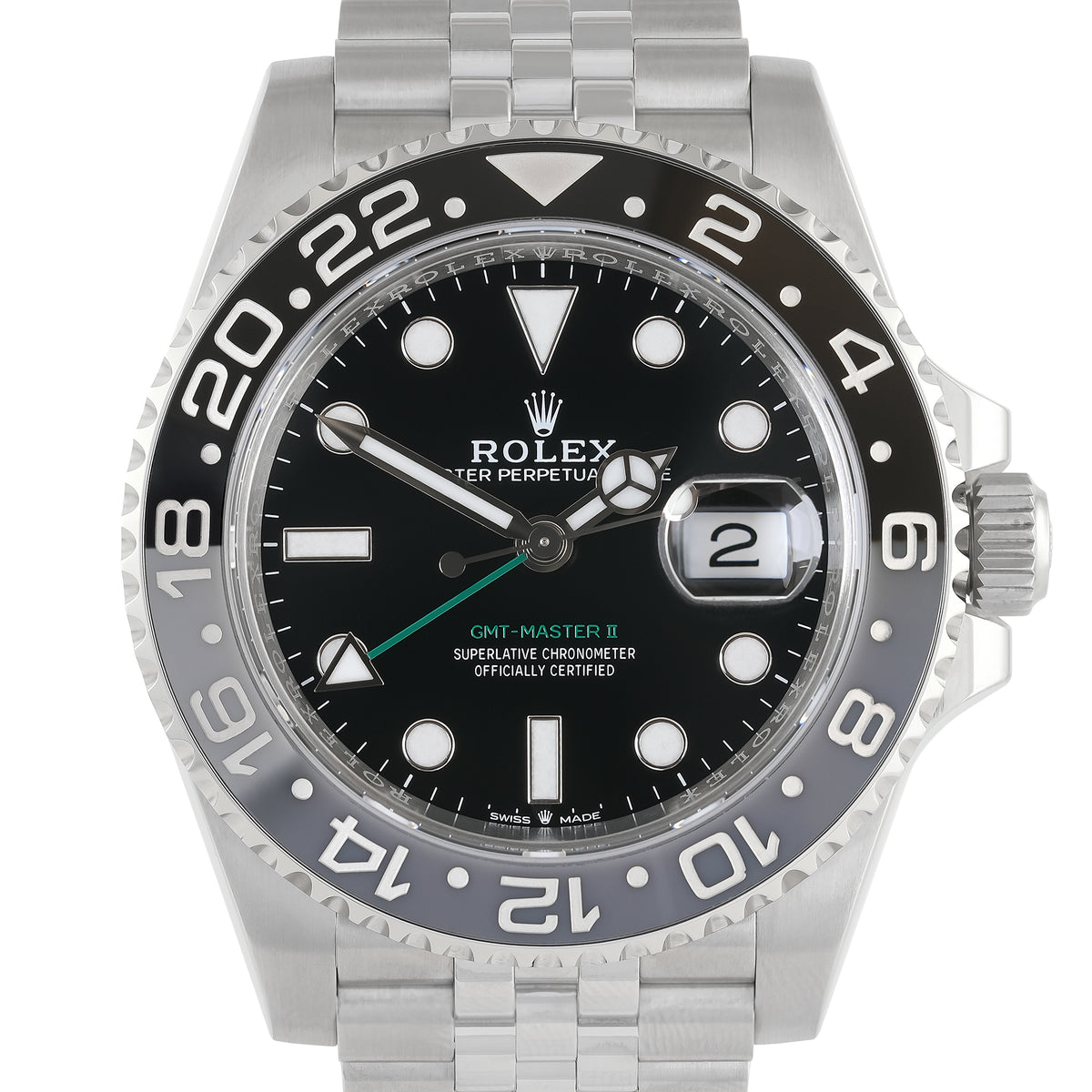 Rolex GMT Master II Bruce Wayne 126710GRNR