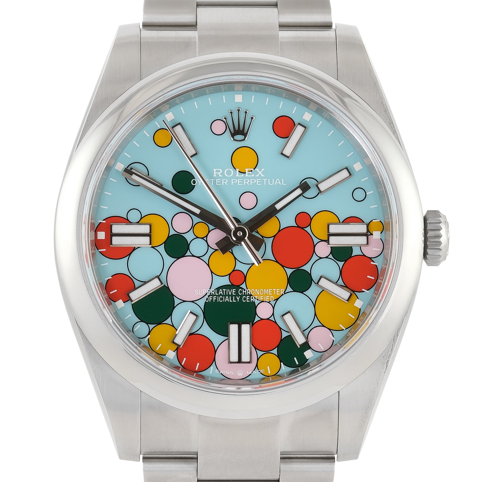 Rolex Oyster Perpetual 41 124300 'Celebration Dial'