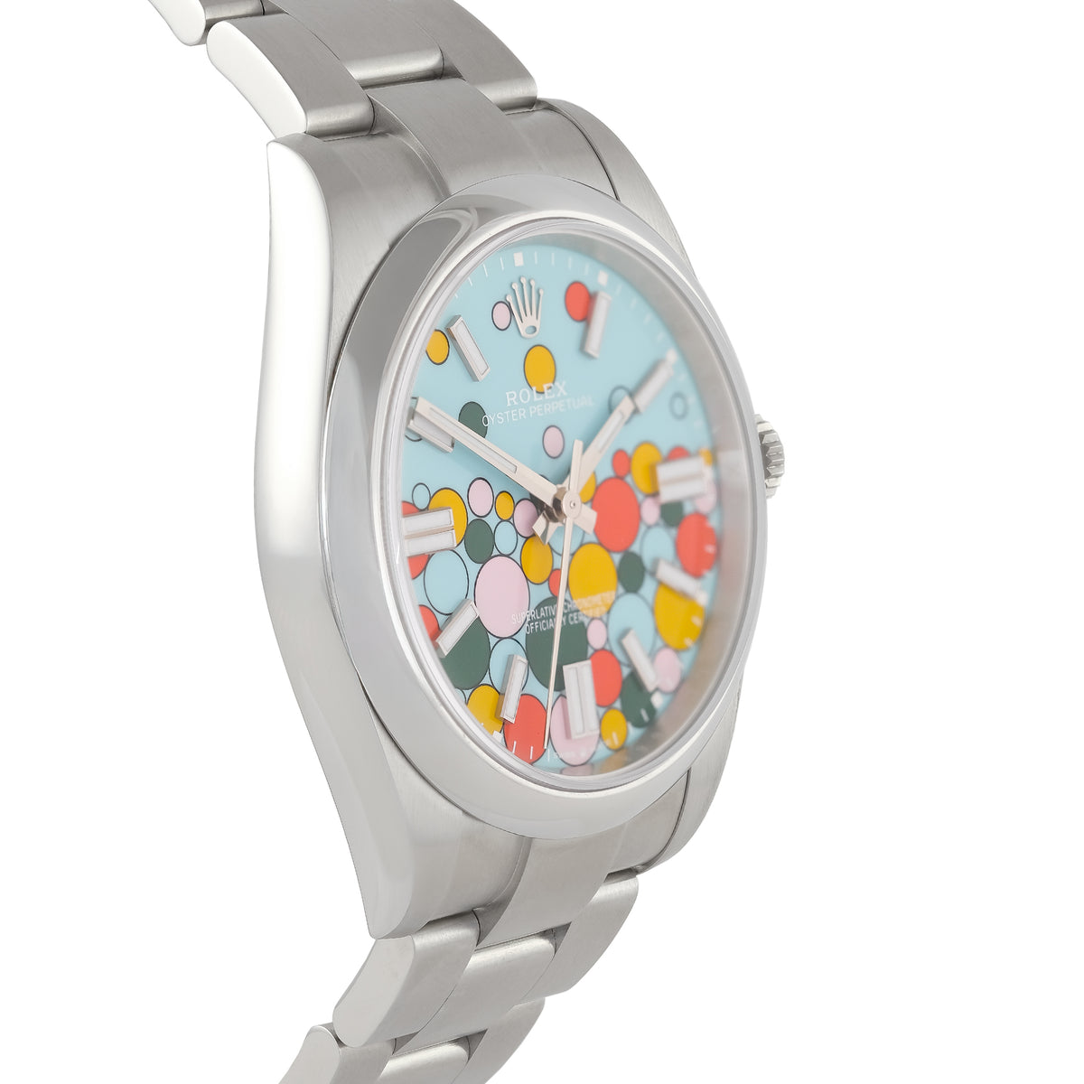 Rolex Oyster Perpetual 41 124300 'Celebration Dial'