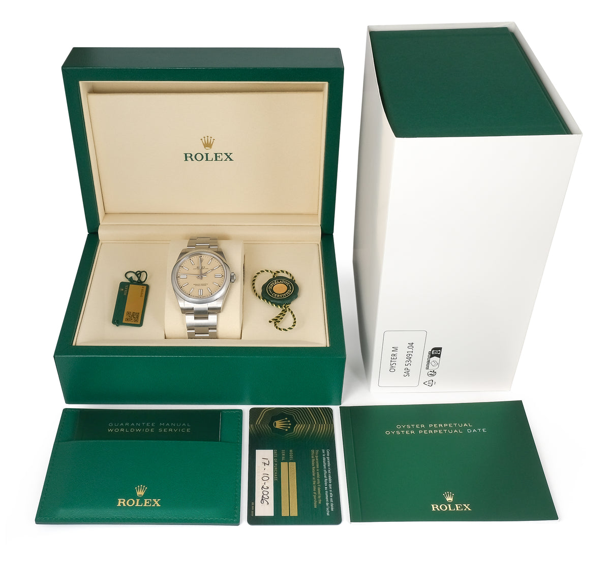 Rolex Oyster Perpetual 41 'Beige' 134300 Box
