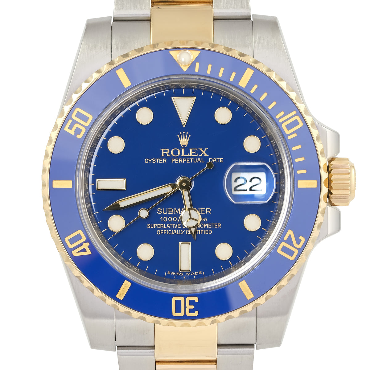 Rolex Submariner Bi-Metal 16613