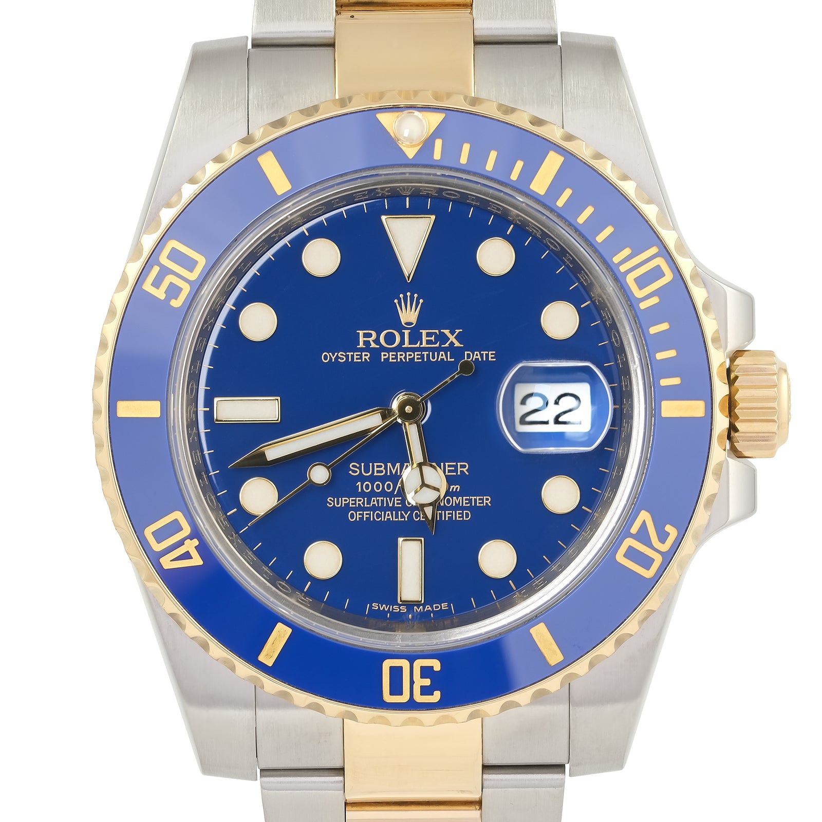 Rolex Submariner Bi-Metal 16613