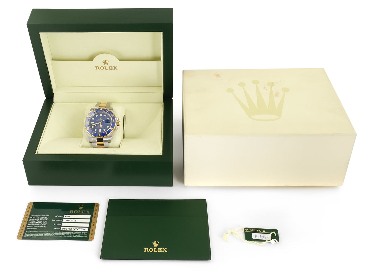 Rolex Submariner Bi-Metal 16613