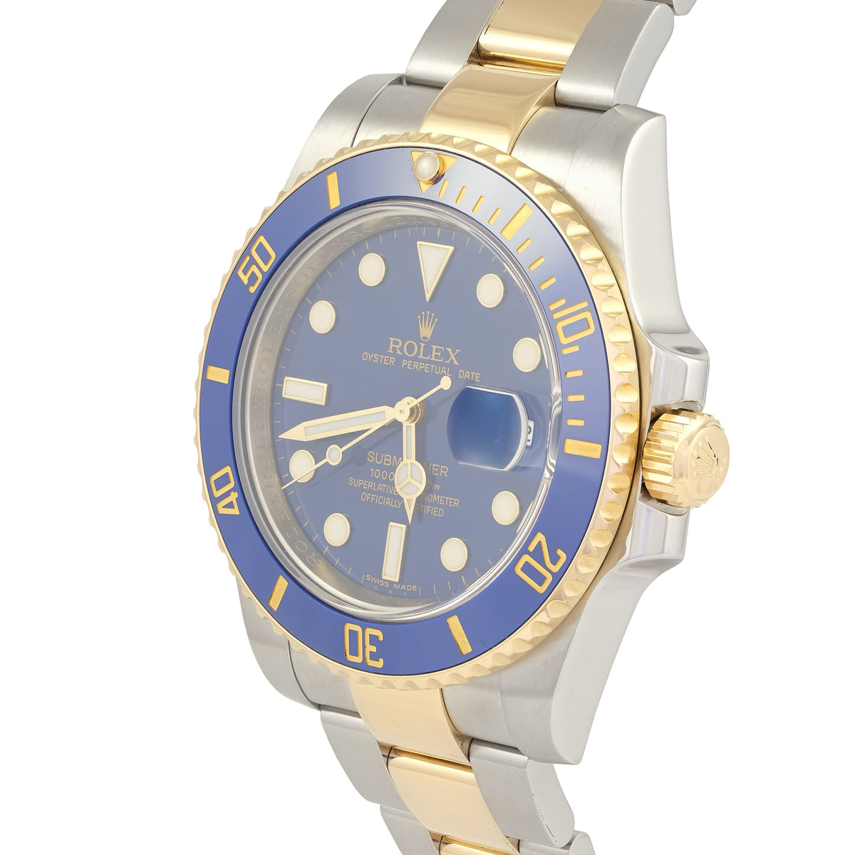 Rolex Submariner Bi-Metal 16613 Shot 6