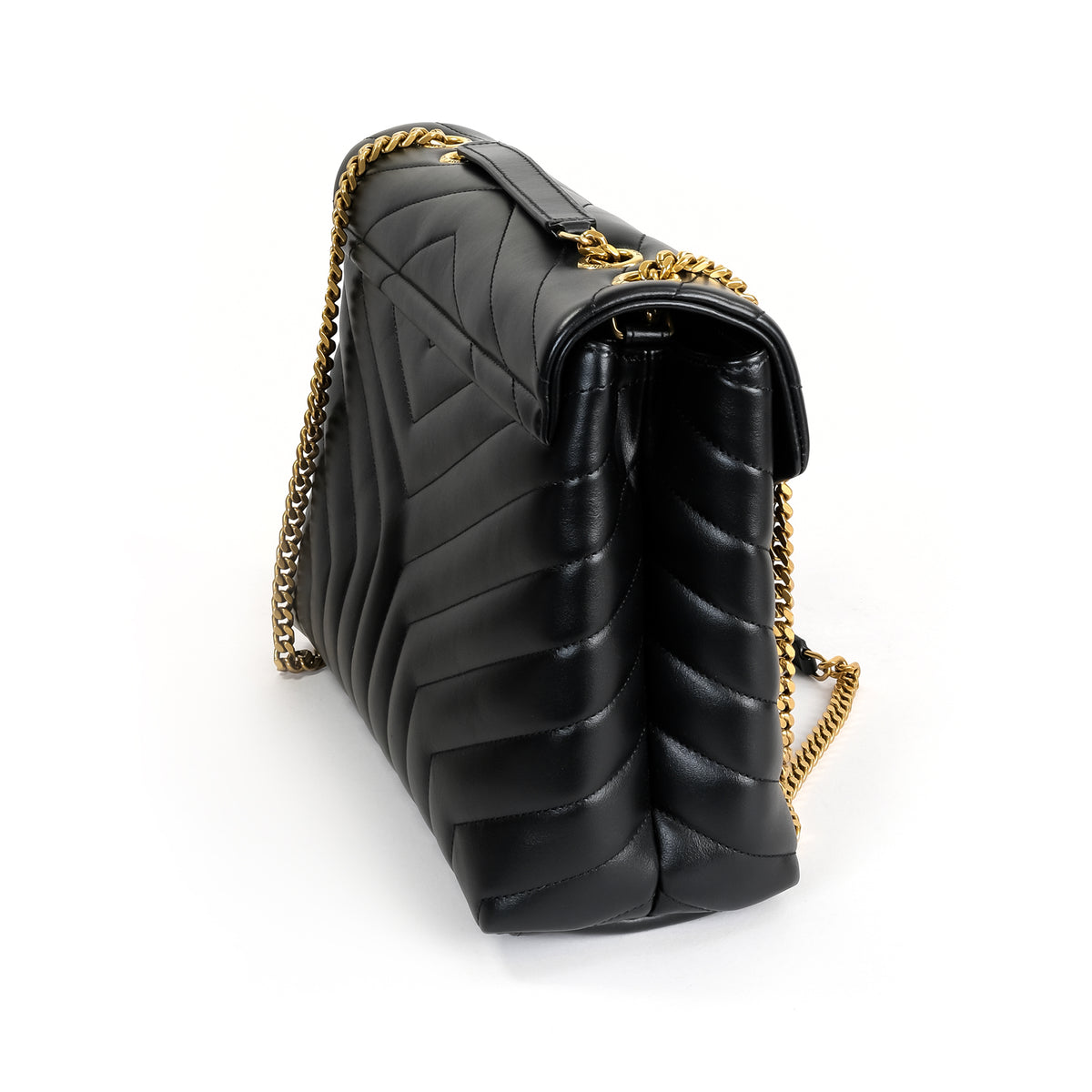 Saint Laurent Medium LouLou Matelasse Leather Shoulder Handbag