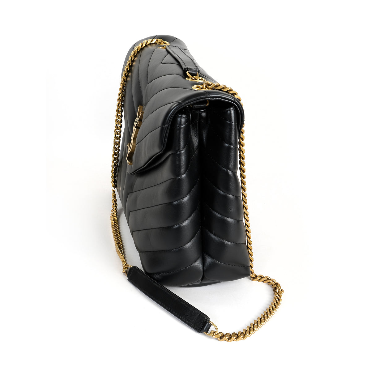 Saint Laurent Medium LouLou Matelasse Leather Shoulder Handbag