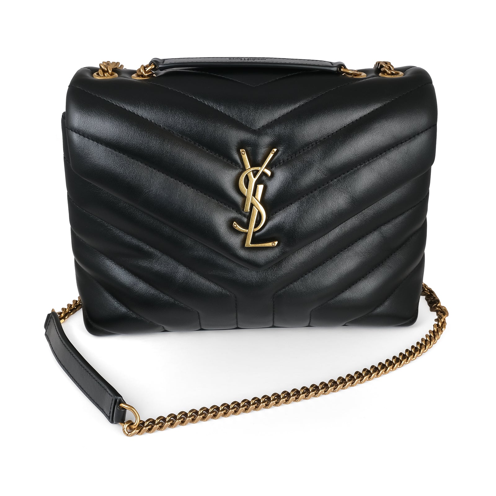 Saint Laurent Small LouLou Matelasse Leather Handbag