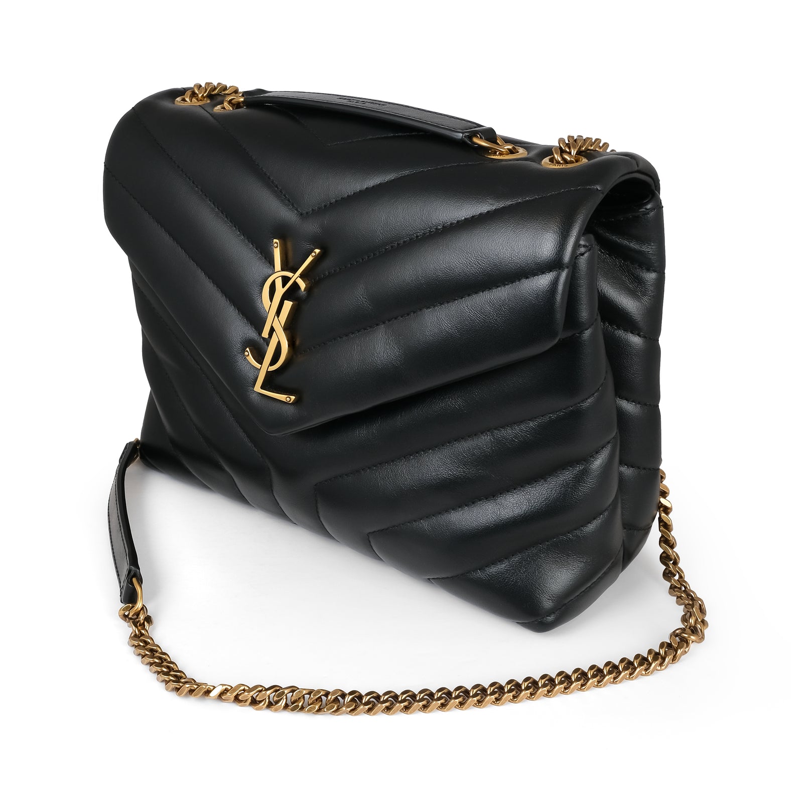 Saint Laurent Small LouLou Matelasse Leather Handbag