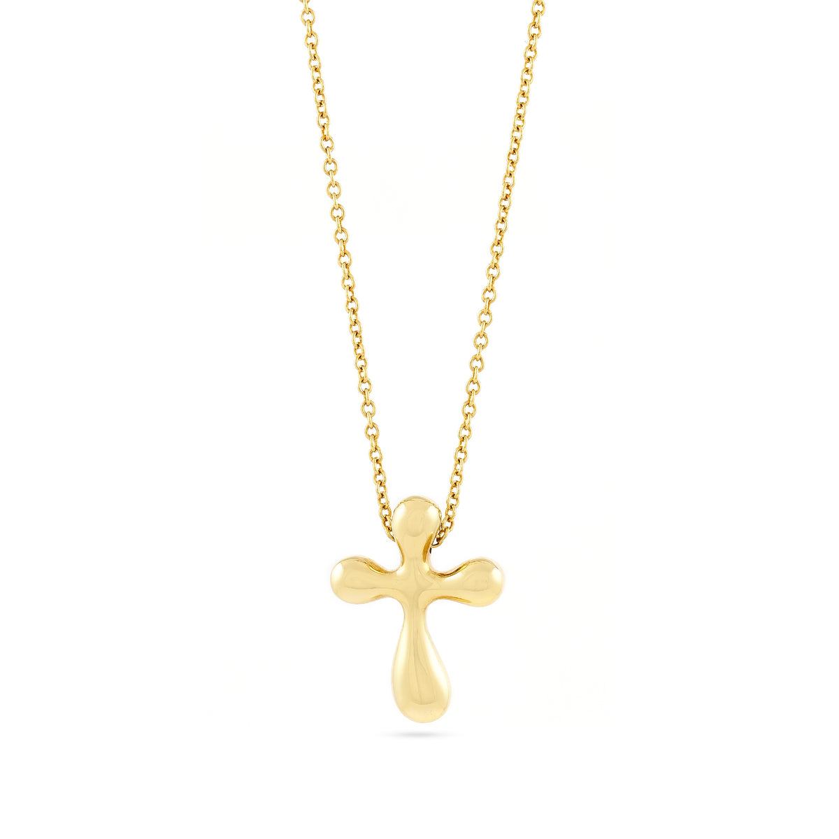 Tiffany &amp; Co.® 18ct Yellow Gold Cross Necklace