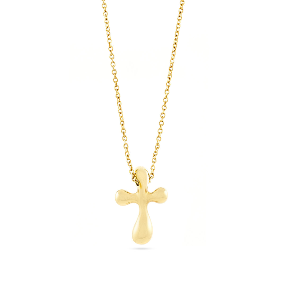 Tiffany &amp; Co.® 18ct Yellow Gold Cross Necklace