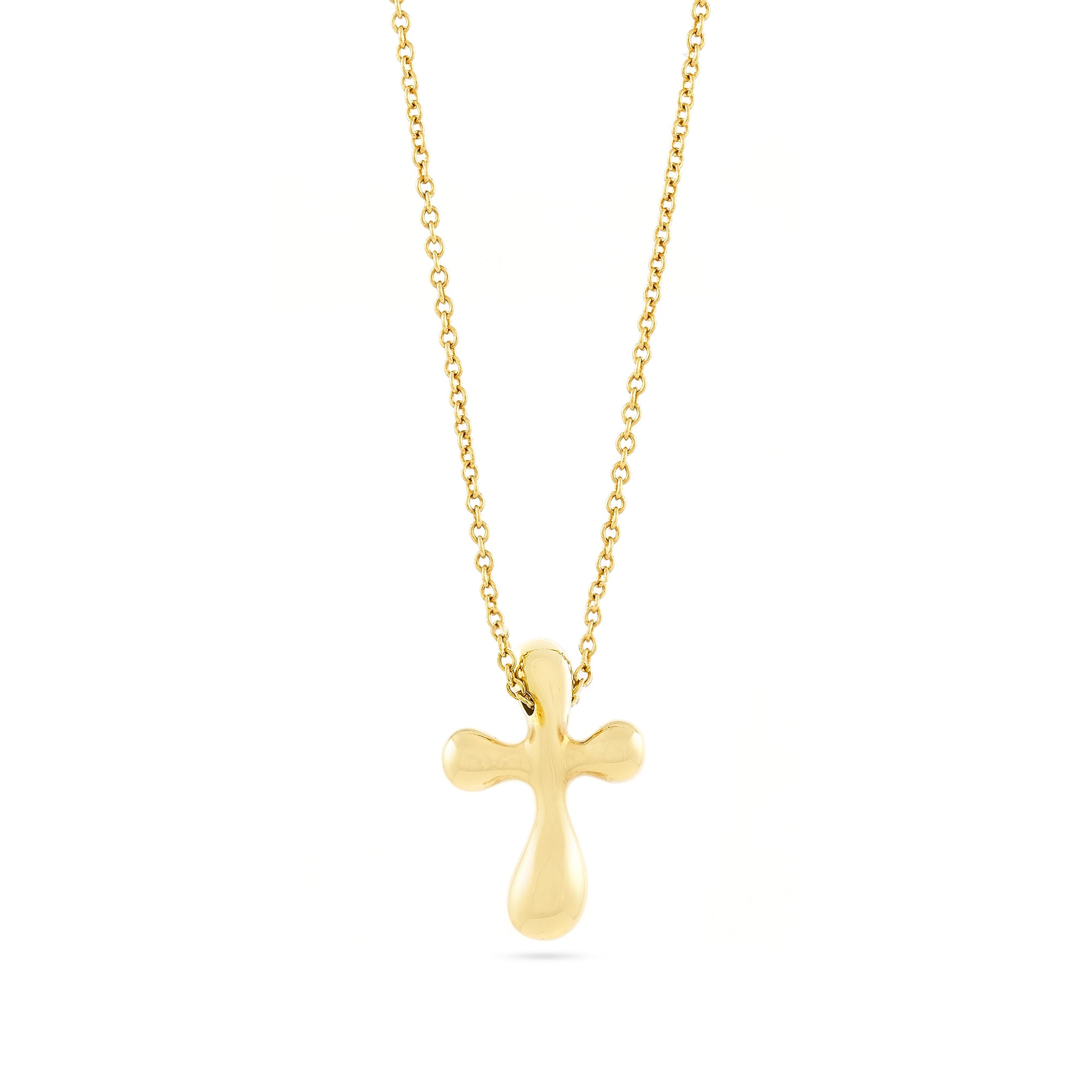 Tiffany & Co.® 18ct Yellow Gold Cross Necklace