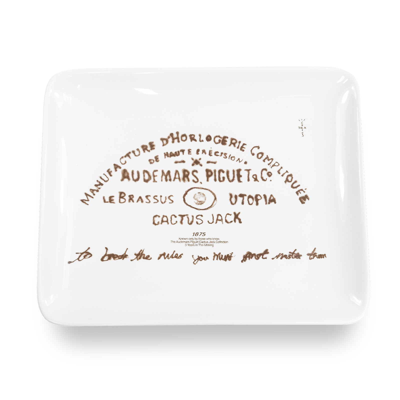 Travis Scott CJ x Audemars Piguet Ceramic Tray