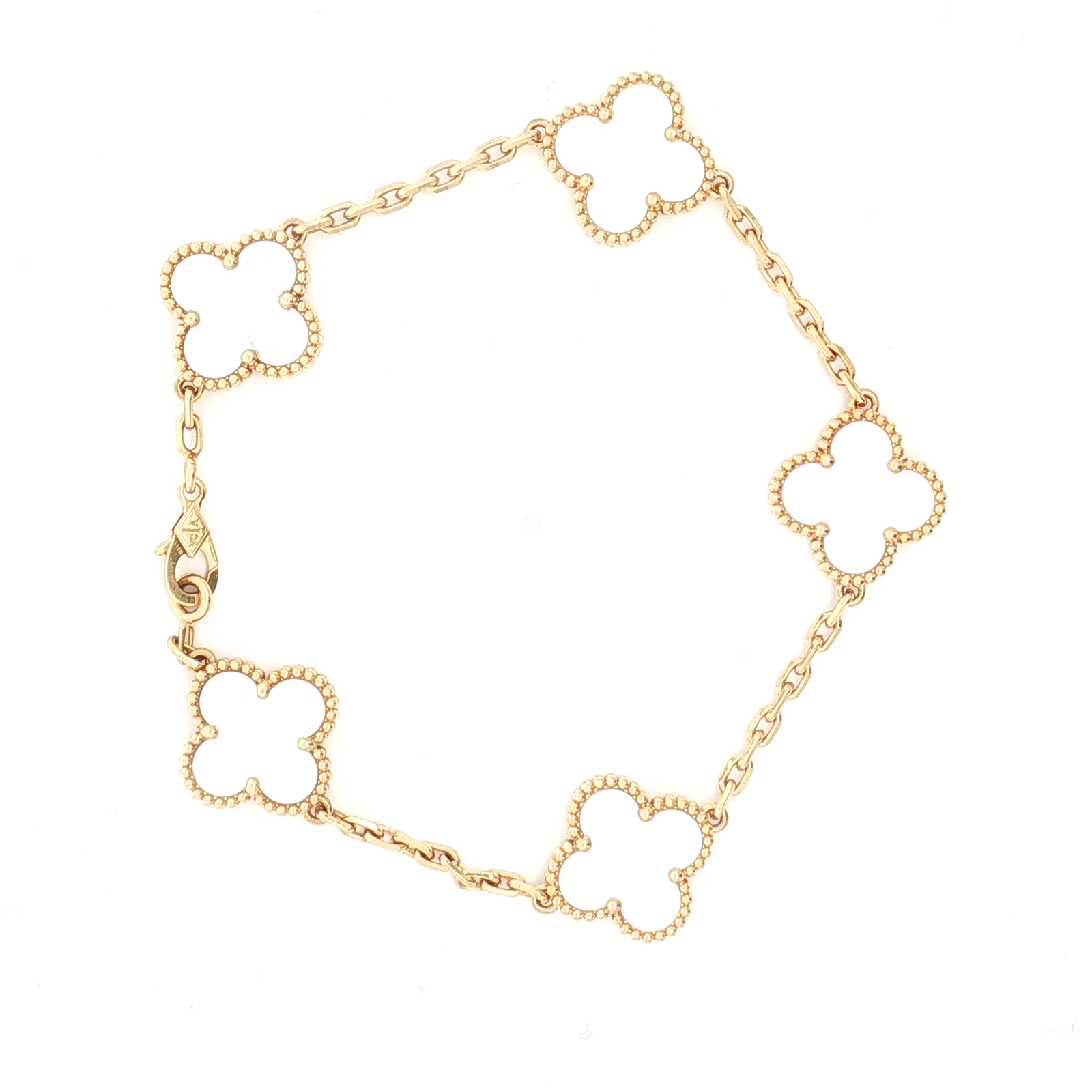 Van Cleef & Arpels Vintage Alhambra Mother of Pearl Bracelet VCARA41800