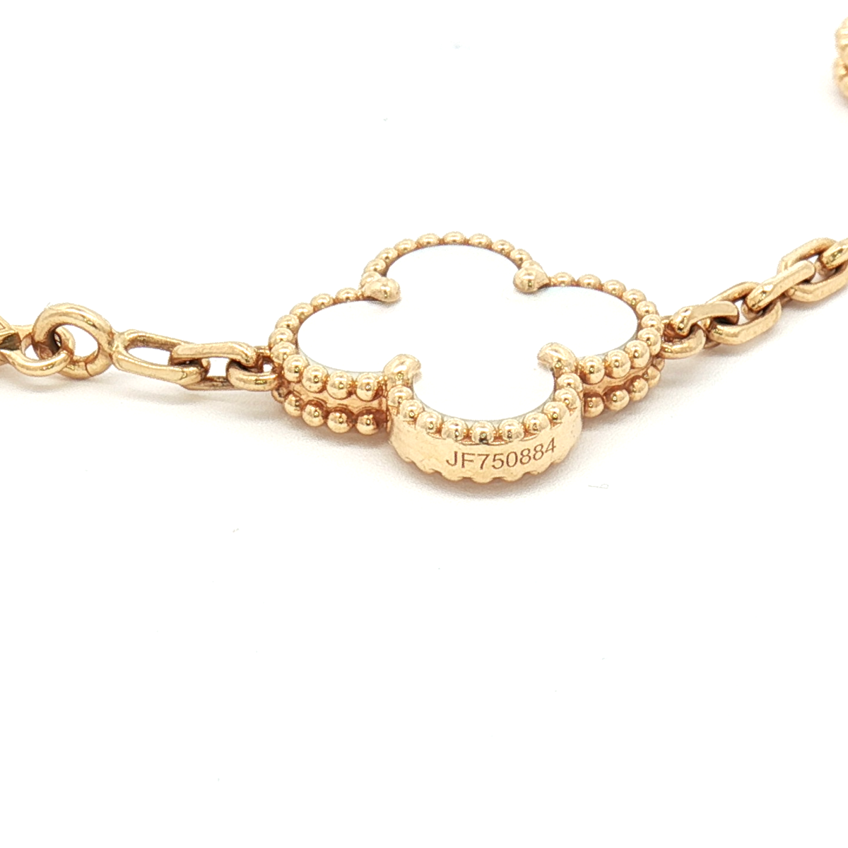 Van Cleef & Arpels Vintage Alhambra Mother of Pearl Bracelet VCARA41800