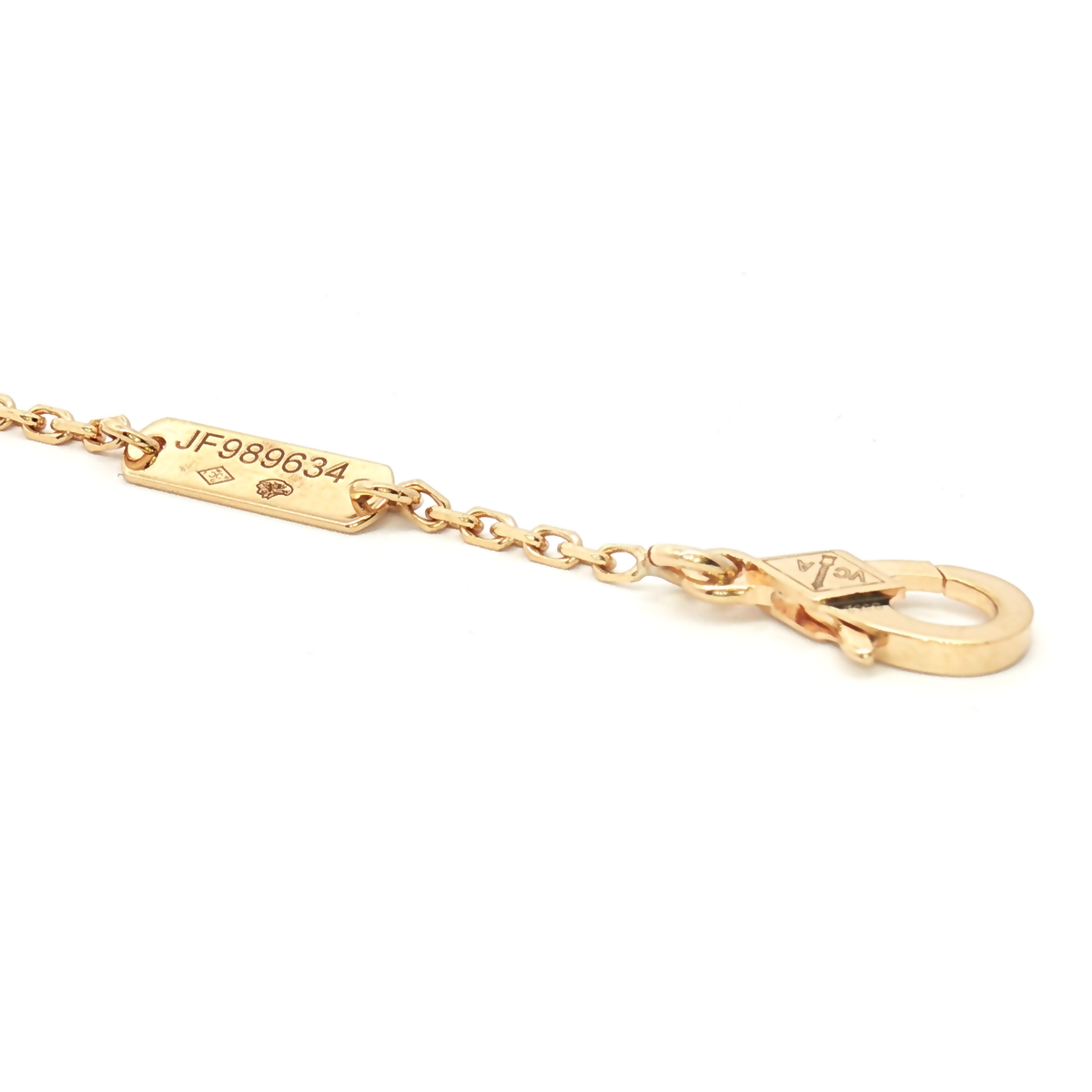 Van Cleef & Arpels Vintage Alhambra Onyx Necklace