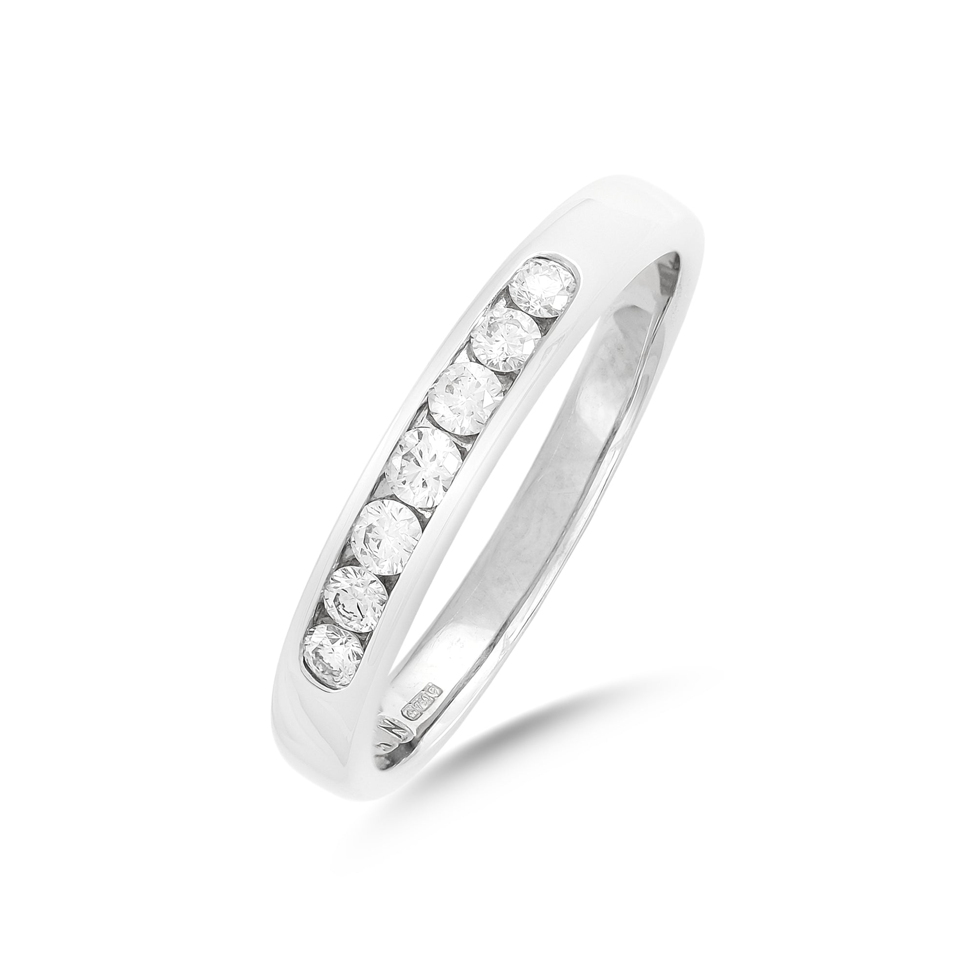 Vintage 18ct White Gold Diamond Eternity Ring