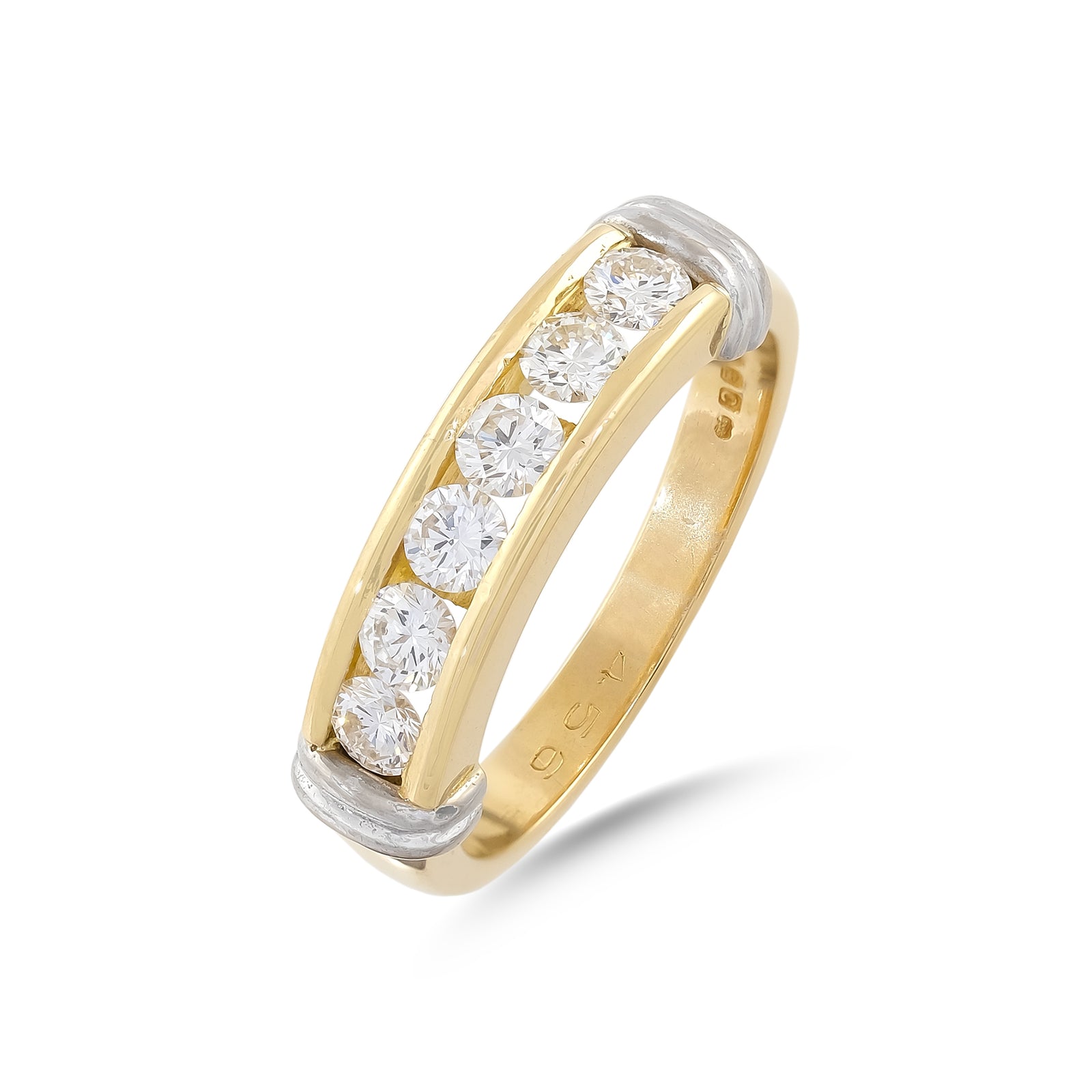 Vintage 18ct Yellow Gold Diamond Eternity Ring