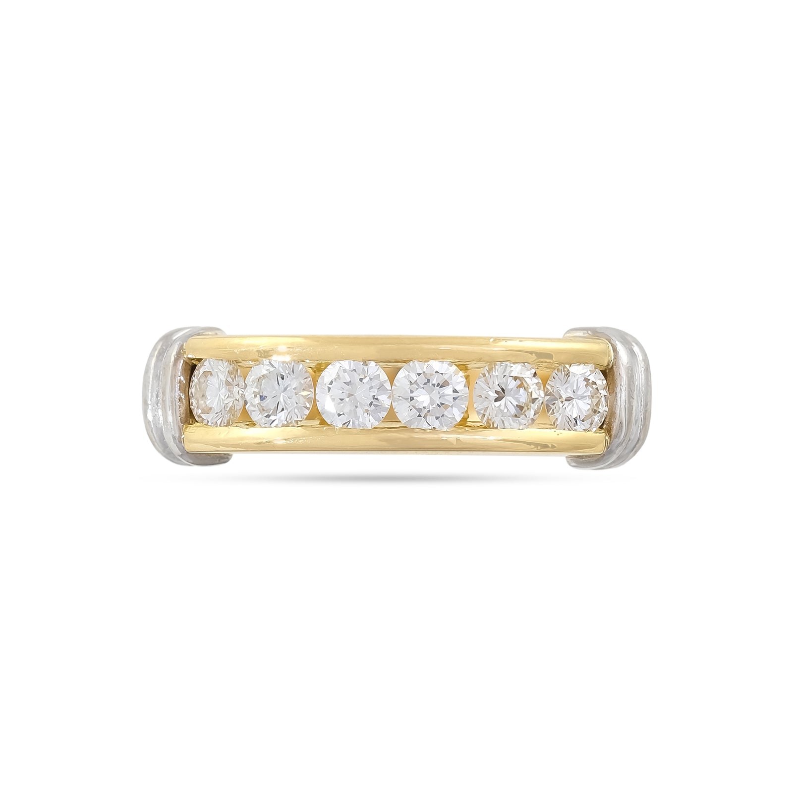 Vintage 18ct Yellow Gold Diamond Eternity Ring
