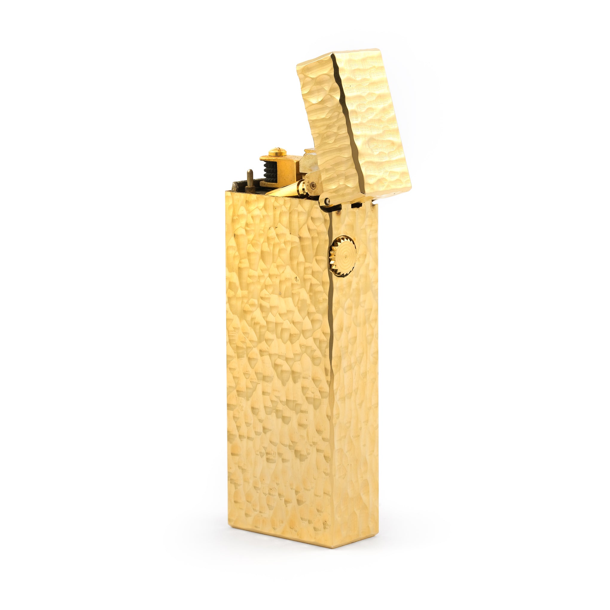 Indvandring instruktør hund Vintage Dunhill Bark Texture Gold Plated Rollagas Lighter - Kings Hill  Jewellery & Watches