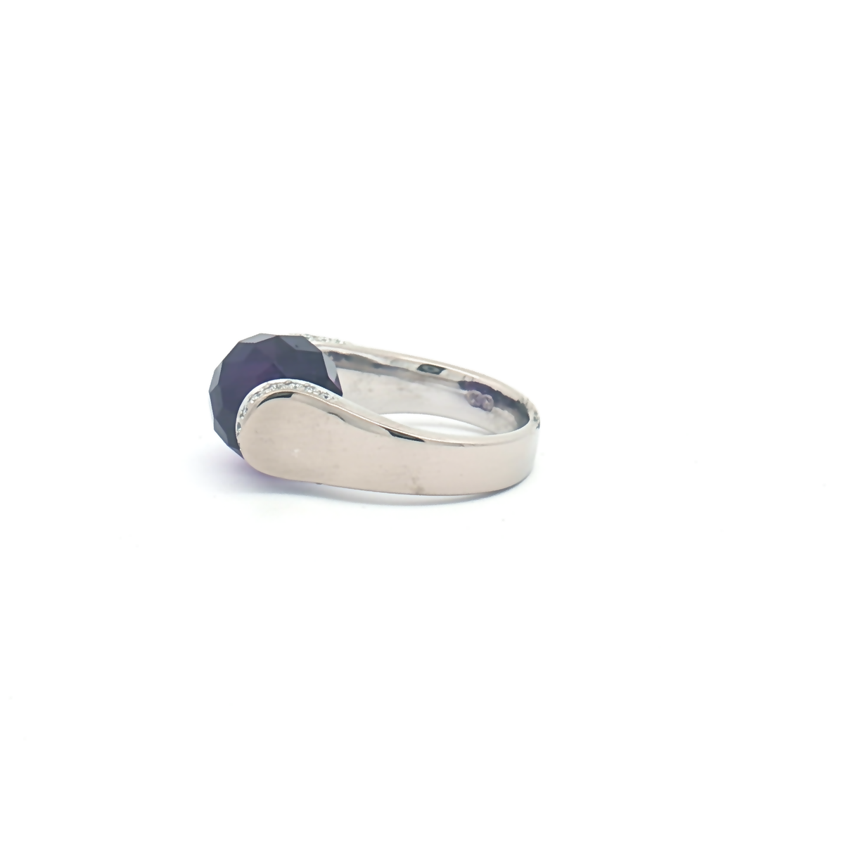 Vintage 18ct White Gold Wempe Ring