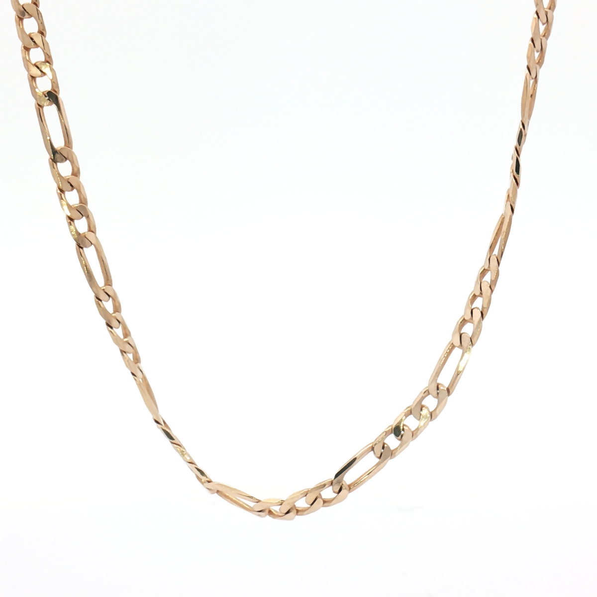 Vintage 9ct Yellow Gold Figaro Chain