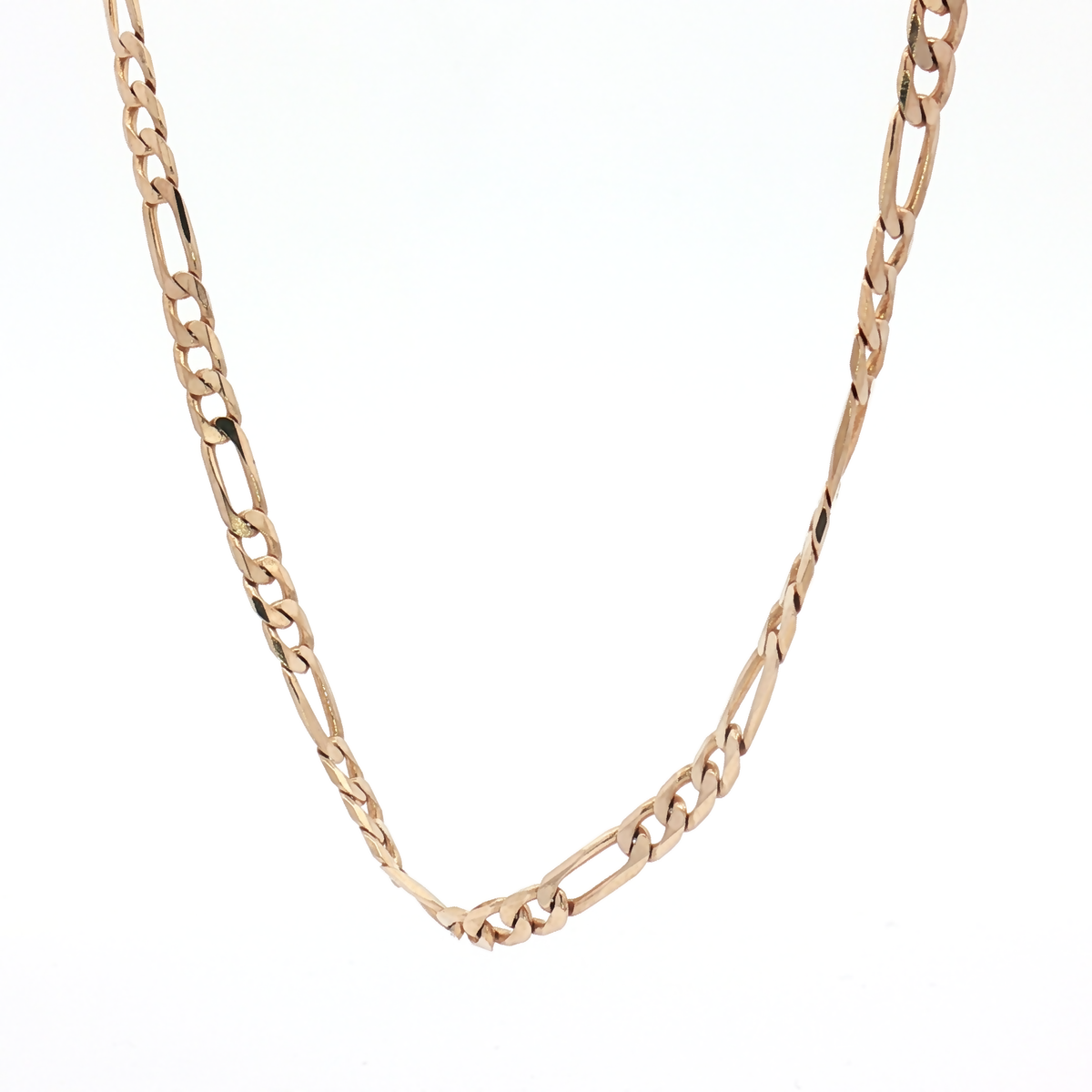 Vintage 9ct Yellow Gold Figaro Chain