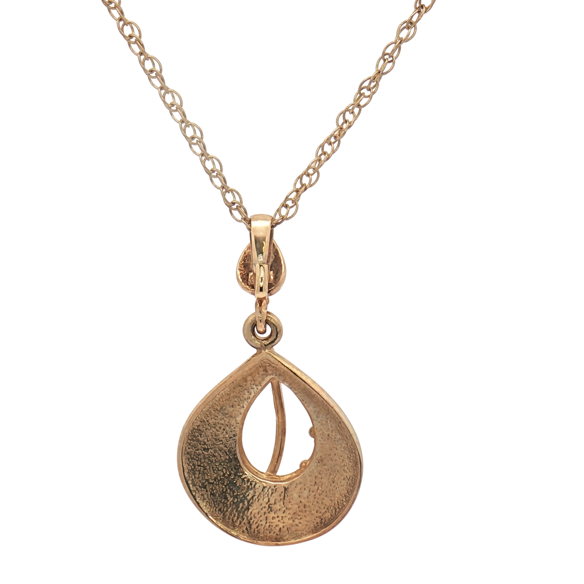 Vintage 9ct Yellow Gold Ola Gorie May Queen Pendant