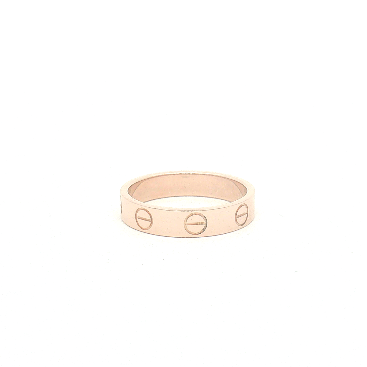 Cartier 18ct Rose Gold Narrow Love Ring