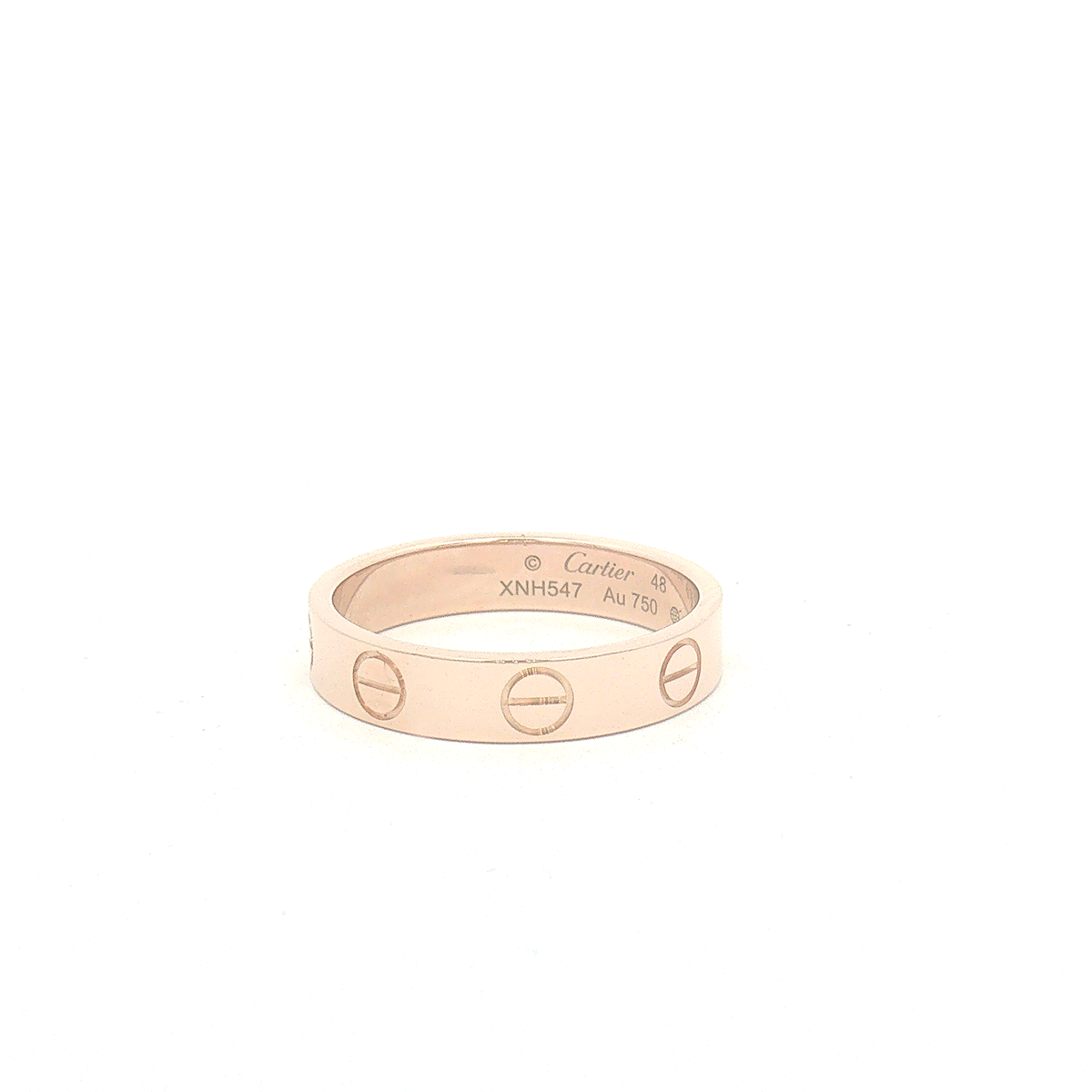 Cartier 18ct Rose Gold Narrow Love Ring