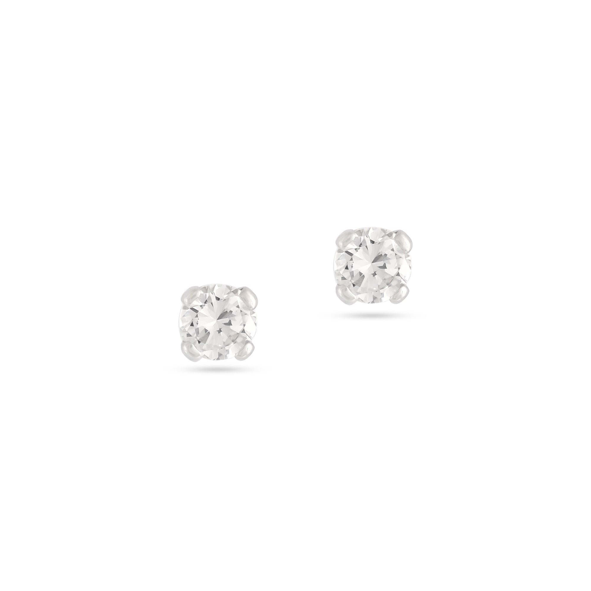 0.36ct 18ct White Gold Diamond Stud Earrings