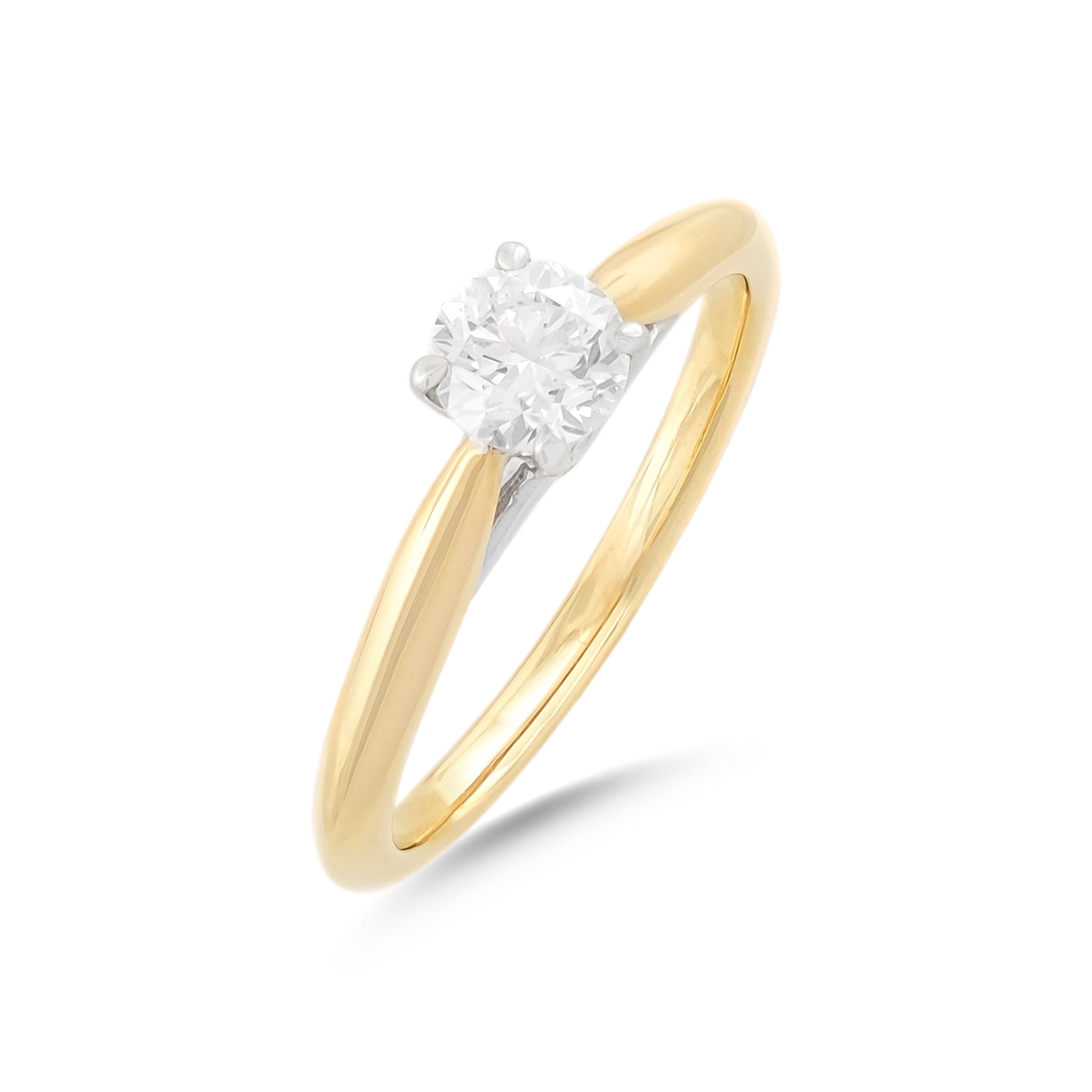 0.40ct Brilliant-Cut Diamond Solitaire Engagement Ring