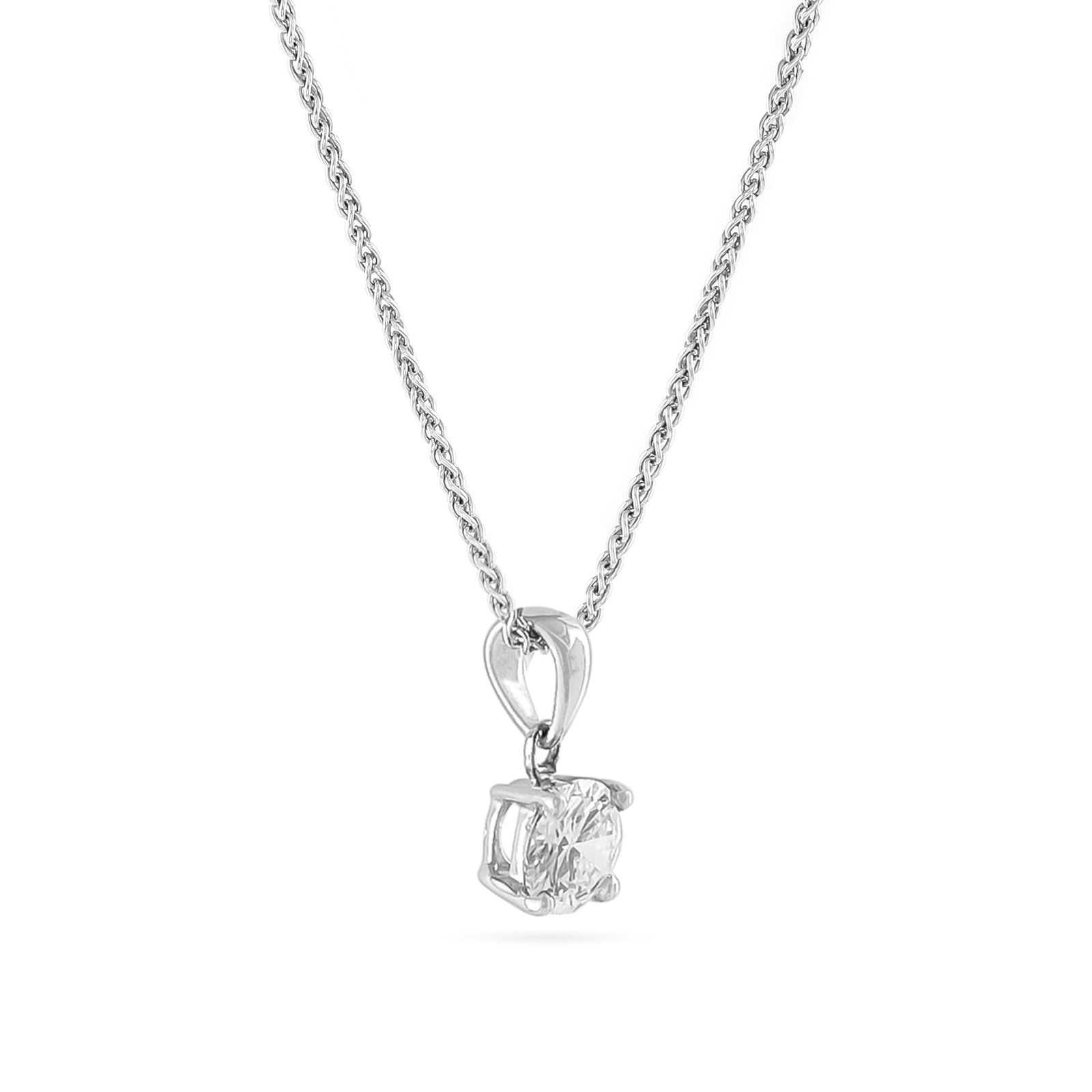 0.50ct Brilliant-Cut Diamond Pendant