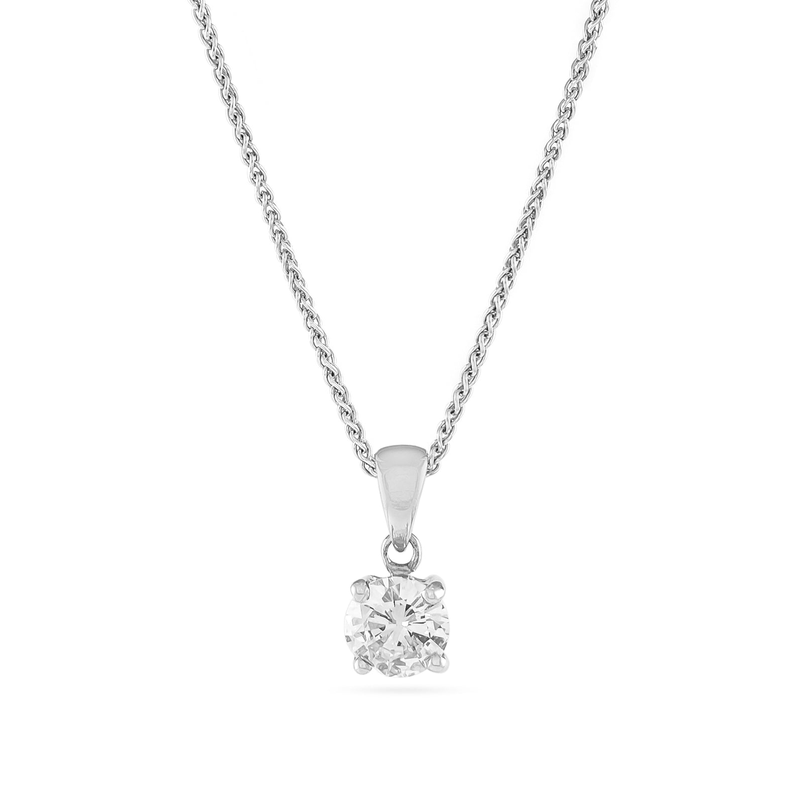 0.50ct Brilliant-Cut Diamond Pendant
