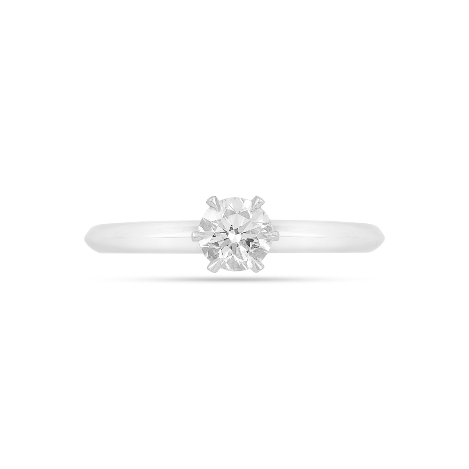 0.50ct Brilliant-Cut Diamond Solitaire Engagement Ring