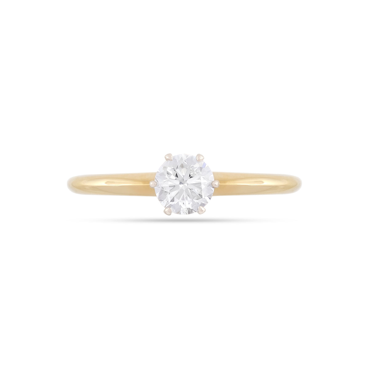 0.70ct Brilliant-Cut Diamond Solitaire Engagement Ring