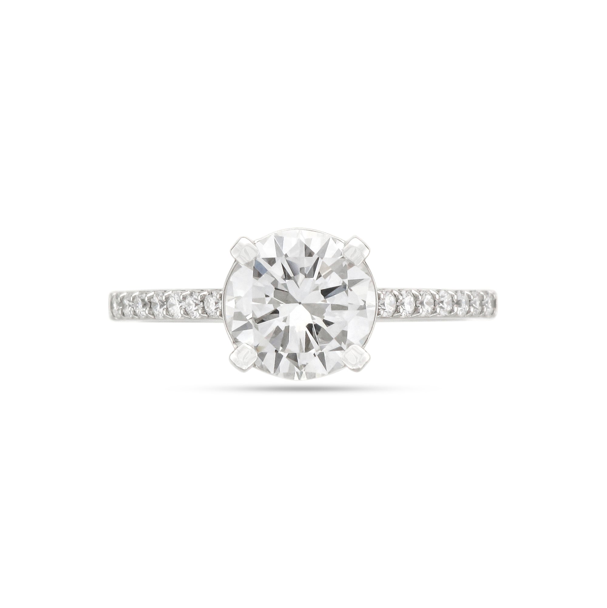 1.54ct Brilliant-Cut Diamond Engagement Ring