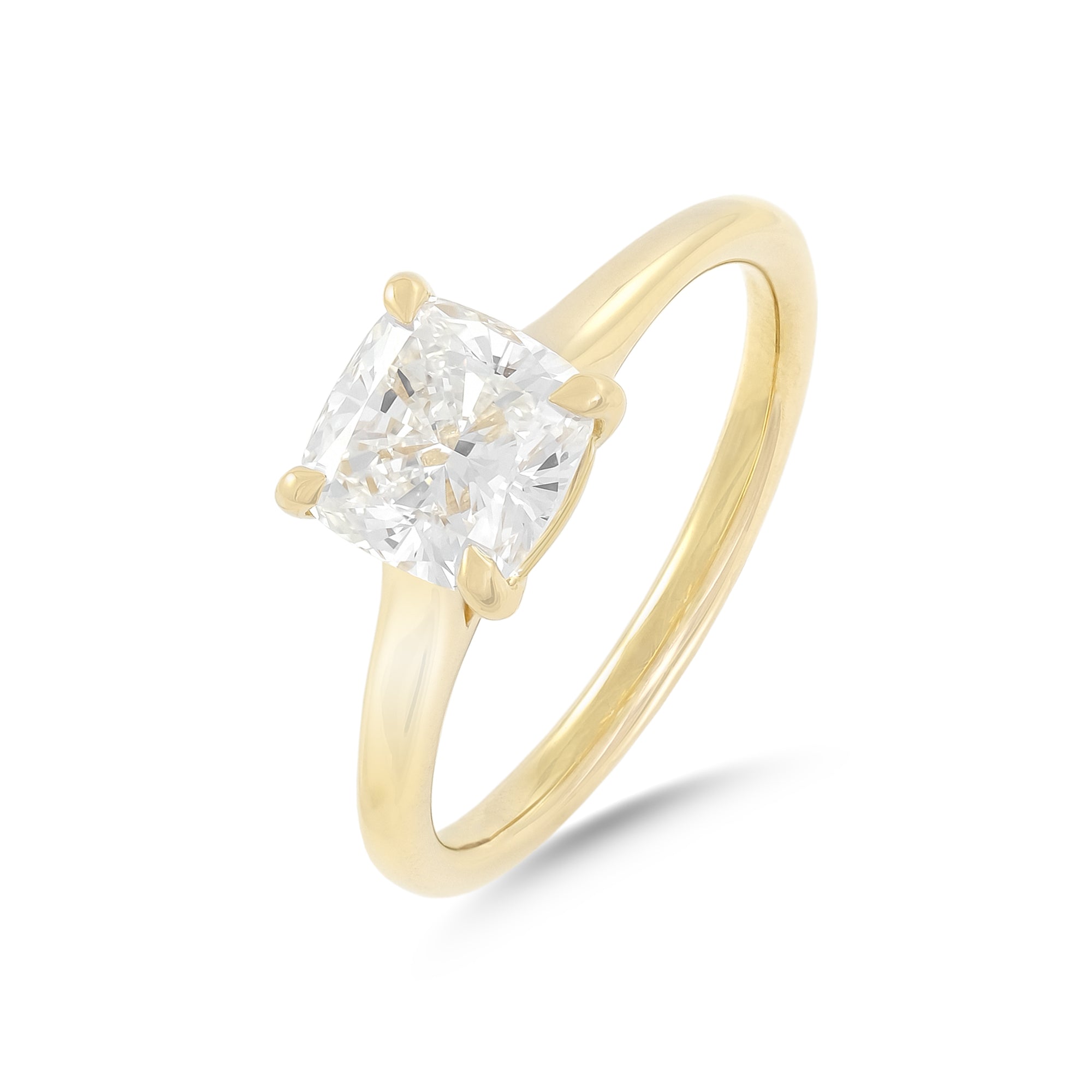 1.61ct Brilliant-Cut Diamond Solitaire Engagement Ring