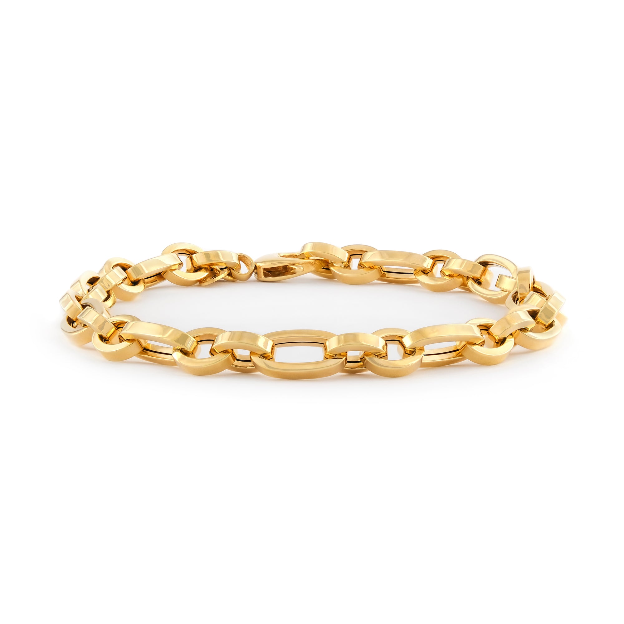 9ct Yellow Gold Paper Chase Bracelet