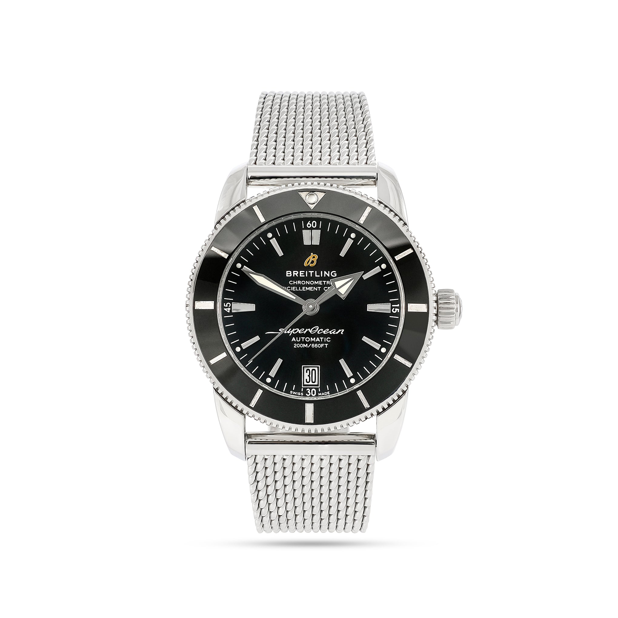 Breitling Superocean Heritage II AB2010121B1A1 - Orologio Subacqueo Uomo 42mm, Automatico, Quadrante Nero